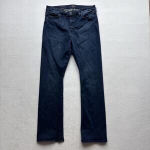 NYDJ Silhouette Womens Size 14 Jeans Slim Bootcut Lift Tuck Technology Dark Wash